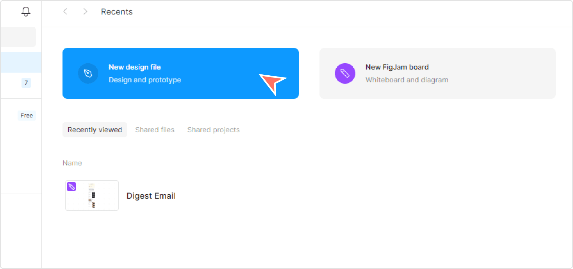 Create new Figma file